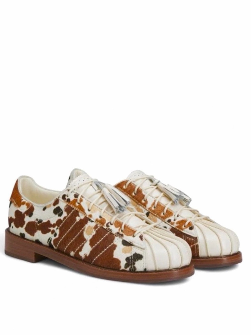 CLOT x adidas Superstar Cow Print Dress Shoe by Edison Chen Size US 9.5 Men’s